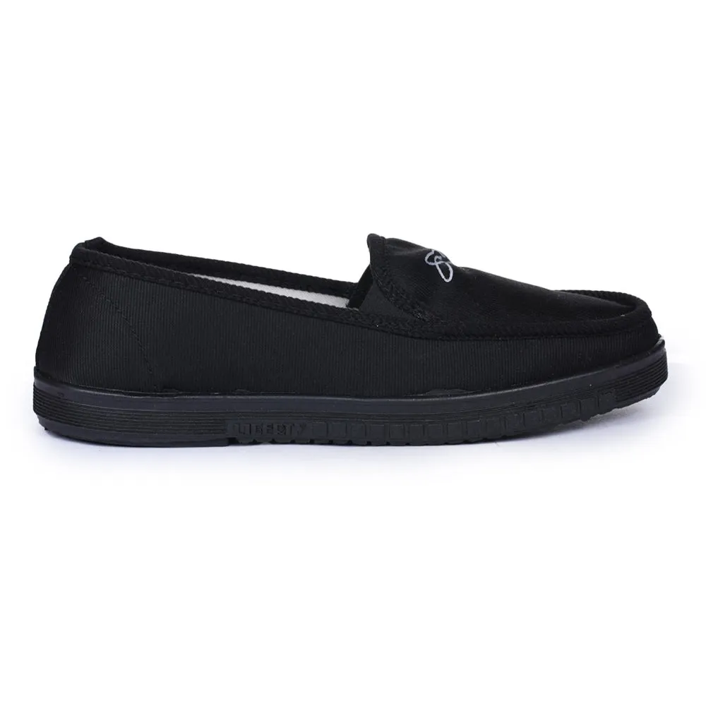 A-HA Black Casual Non Lacing Shoes For Men WALKER-E By Liberty