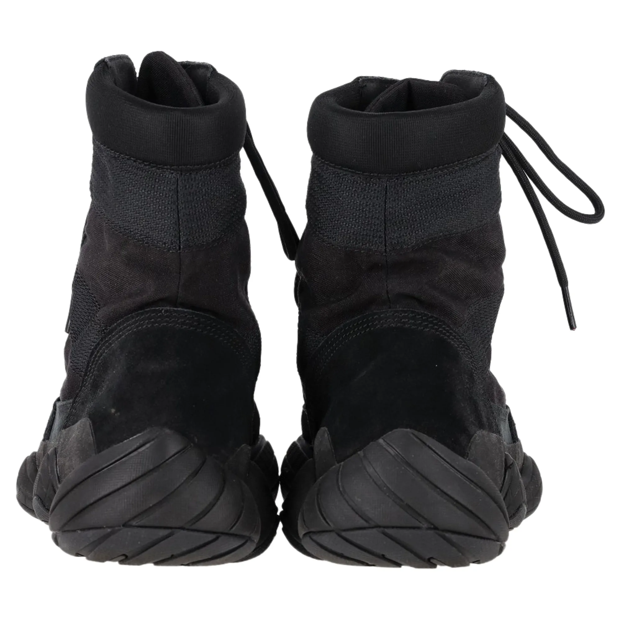 Adidas Yeezy 500 High Tactical Boots in Black Suede