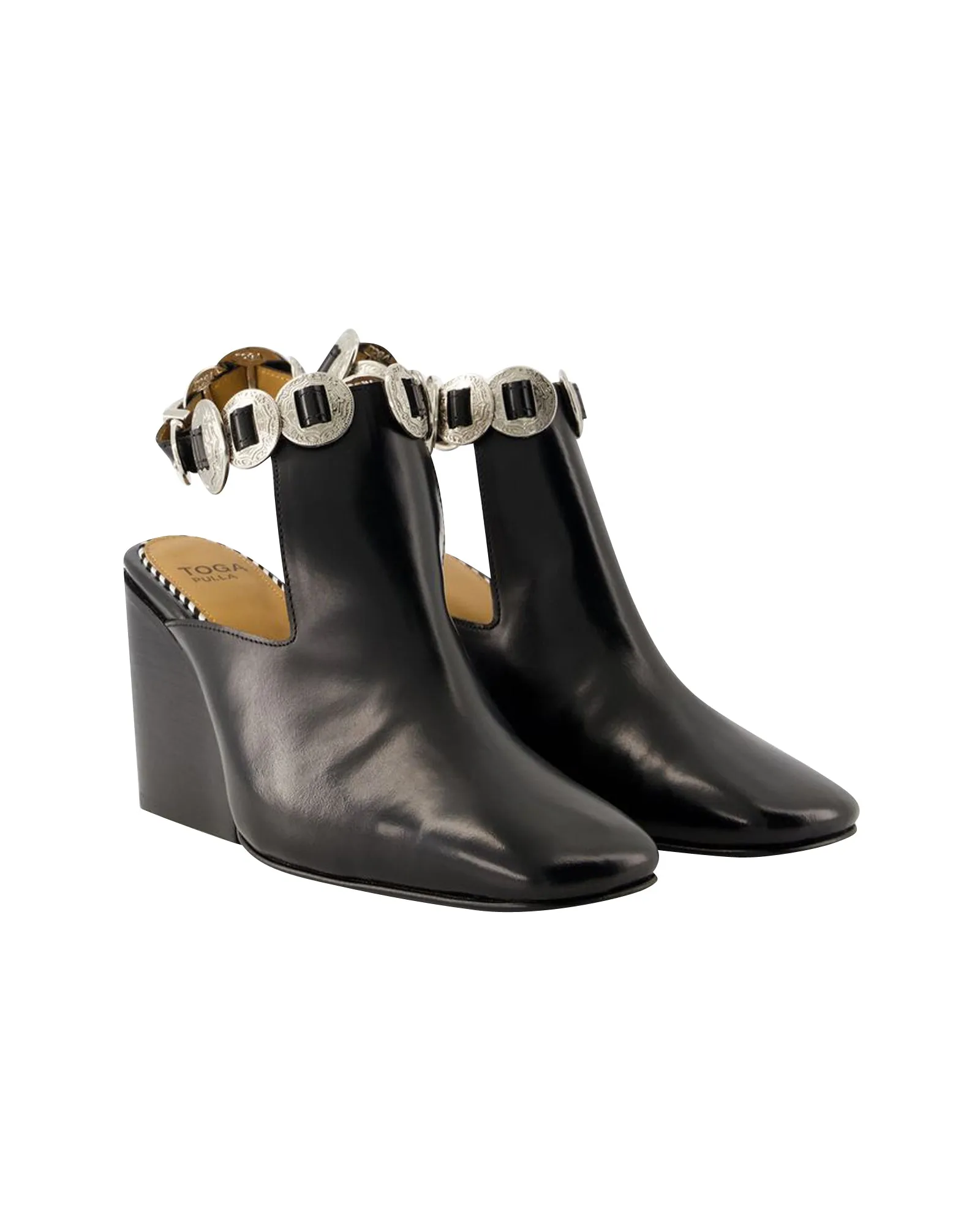 Aj1308 Boots - Toga Pulla - Leather - Black