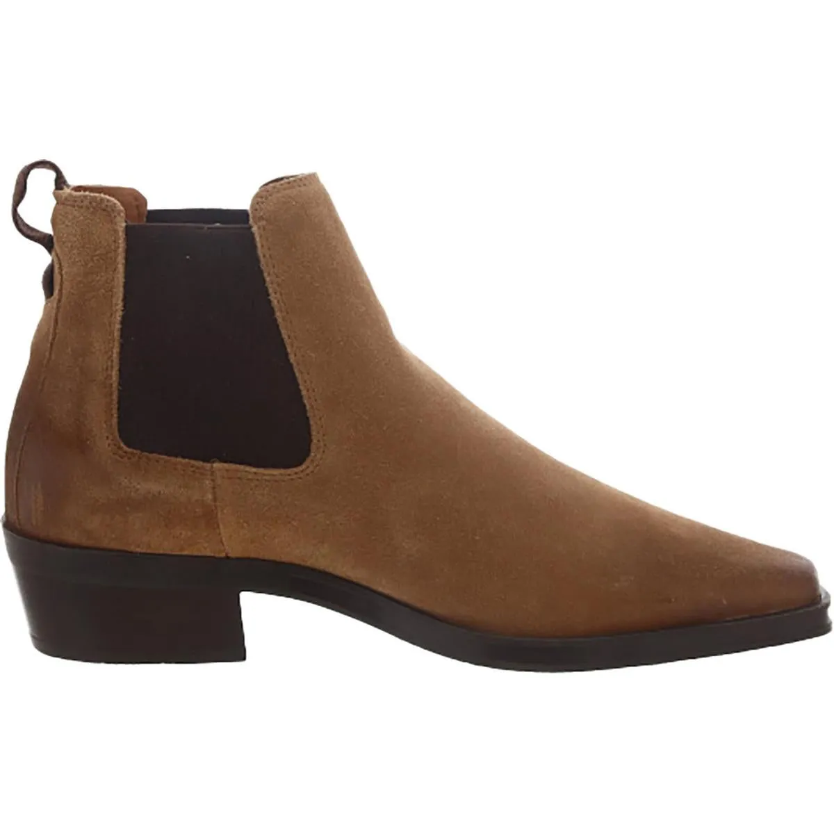 Alcina Top Womens Suede Pull On Ankle Boots