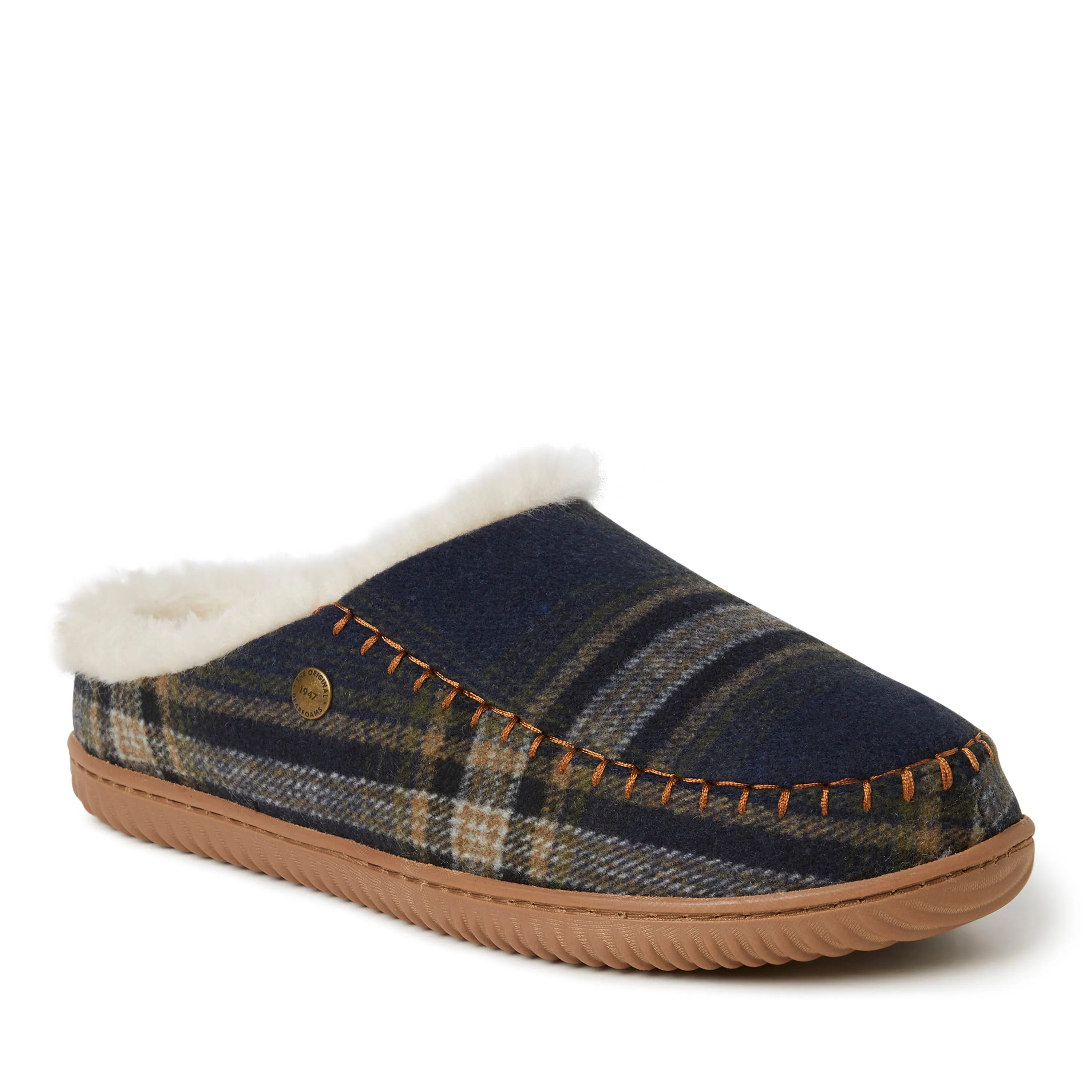 Alpine by Dearfoams Men's Bern Indoor/Outdoor Clog Slippers