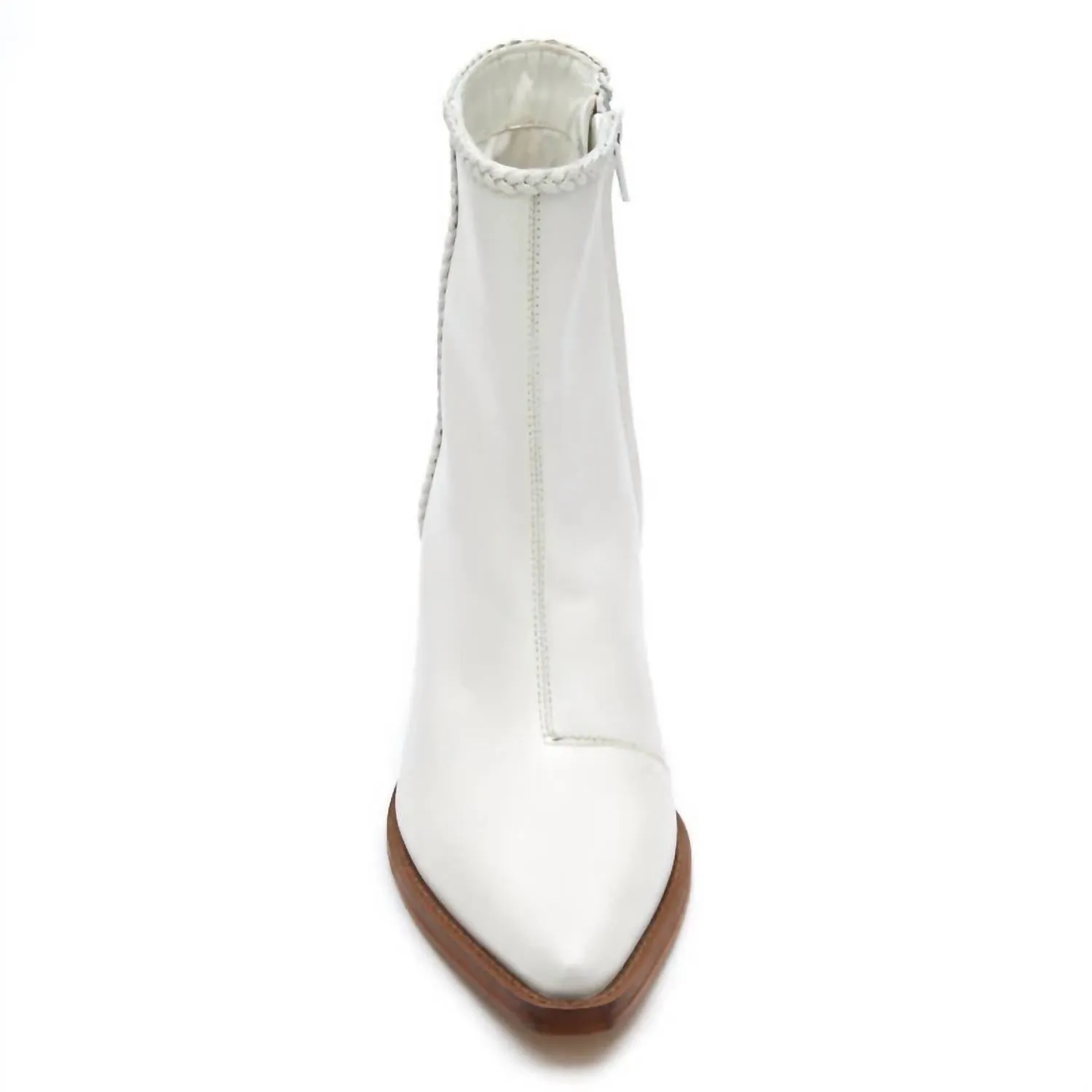 Arial Bootie In White