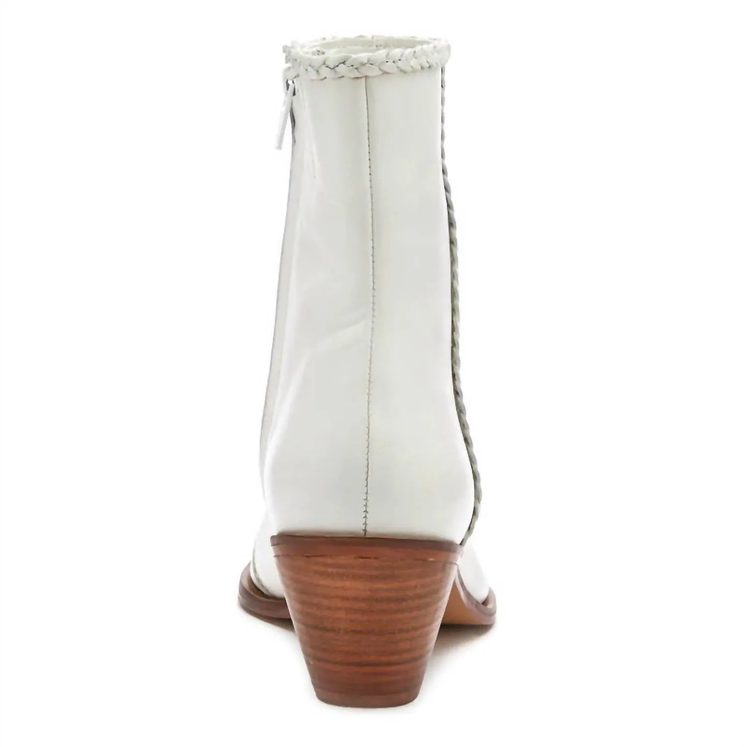 Arial Bootie In White