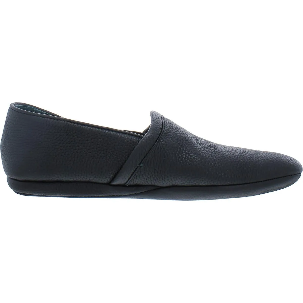 Aristocrats Mens Leather Textured Slip-On Slippers