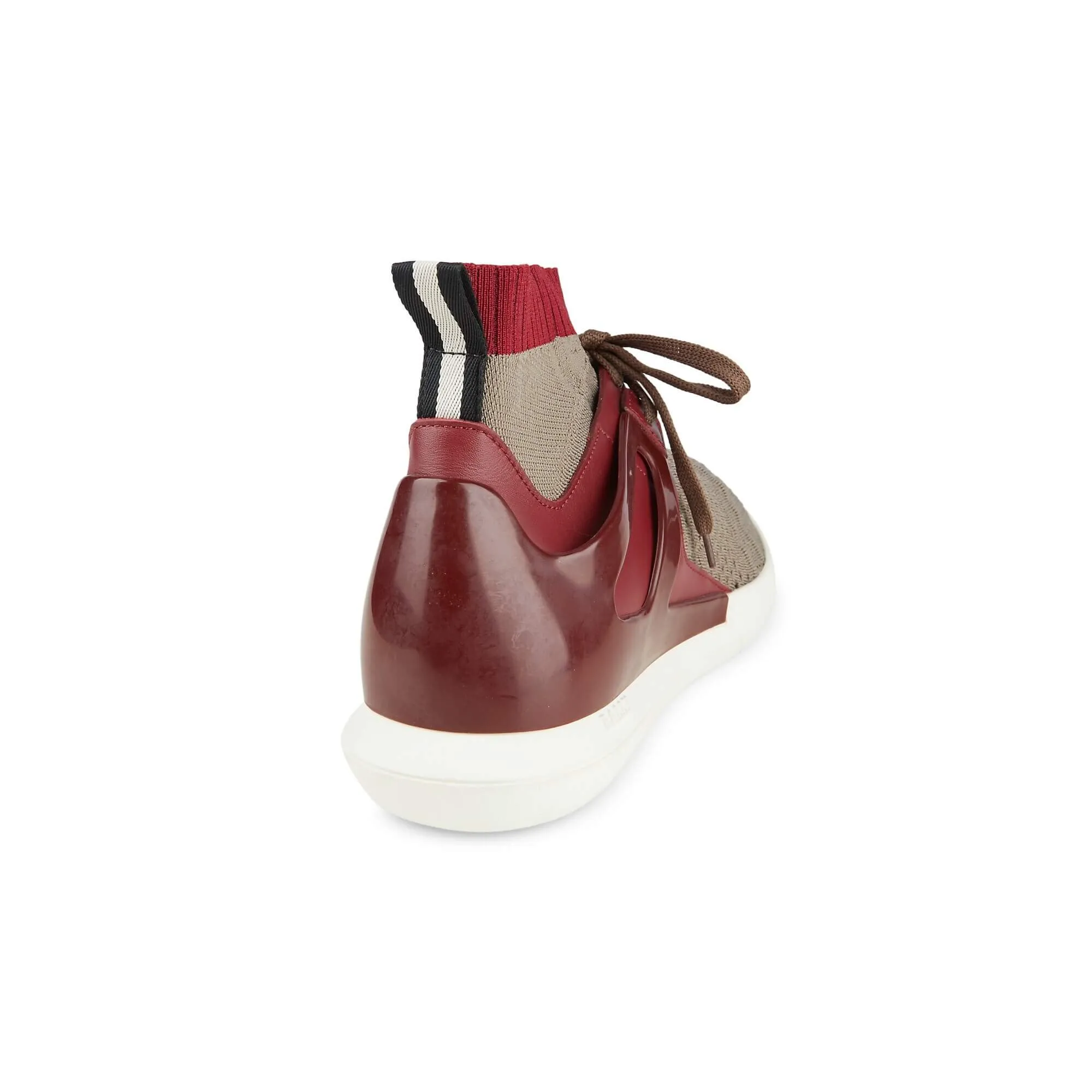 Bally Avallo Men's 6221331 Snuff Leather & Fabric Sneakers