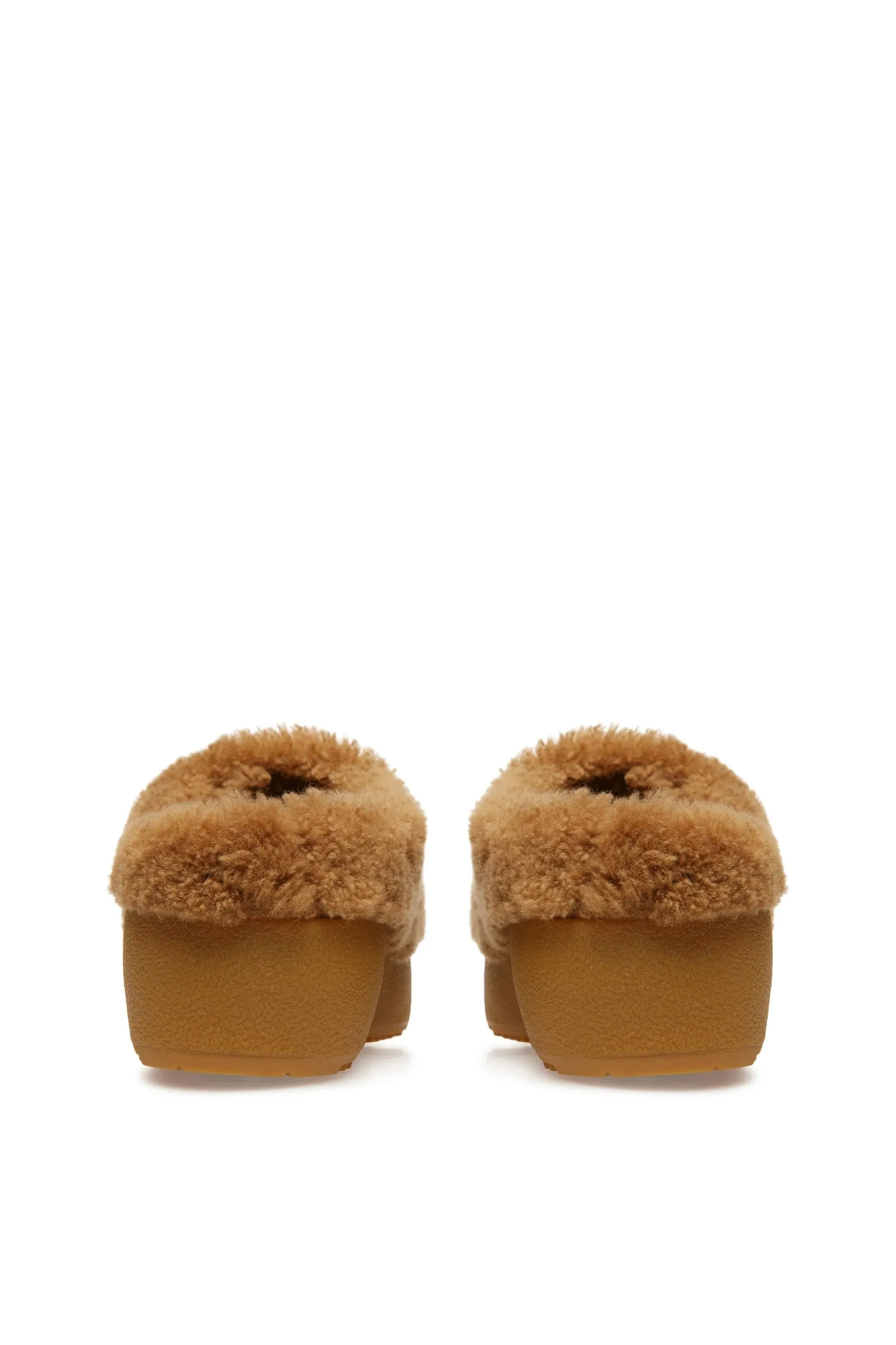 Bally Crans 6302959 Women's Camel Calf Leather Slippers
