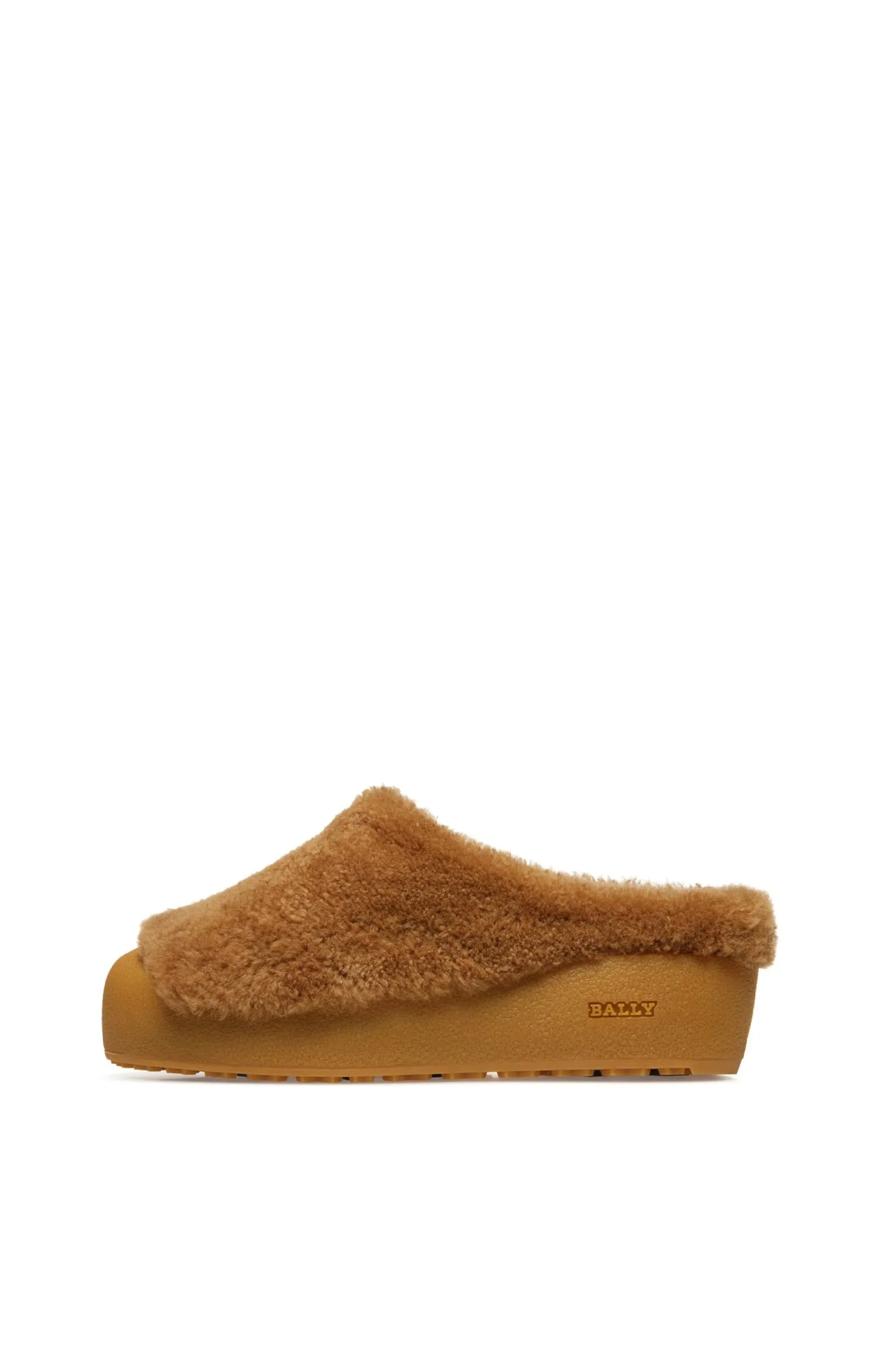 Bally Crans 6302959 Women's Camel Calf Leather Slippers