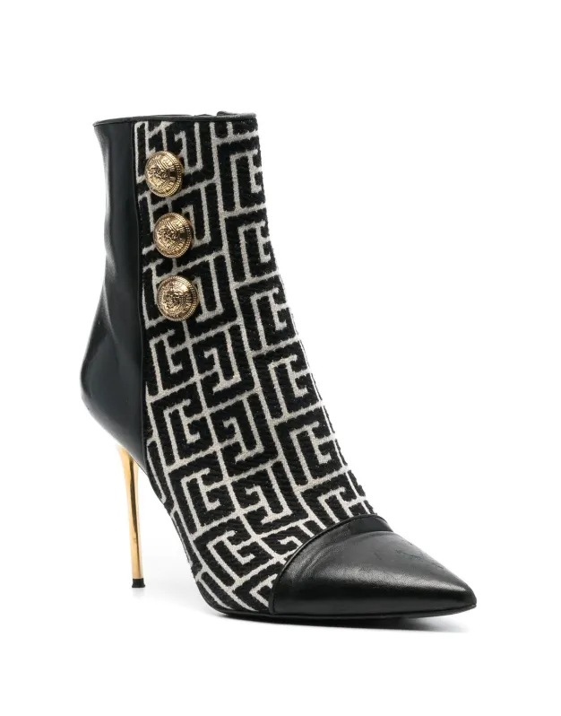 Balmain Roni 110mm ankle boots