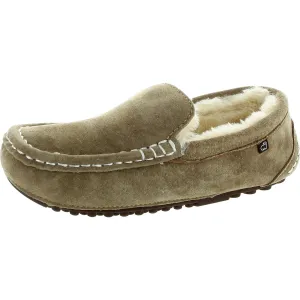 Callie Womens Suede Cozy Moccasin Slippers