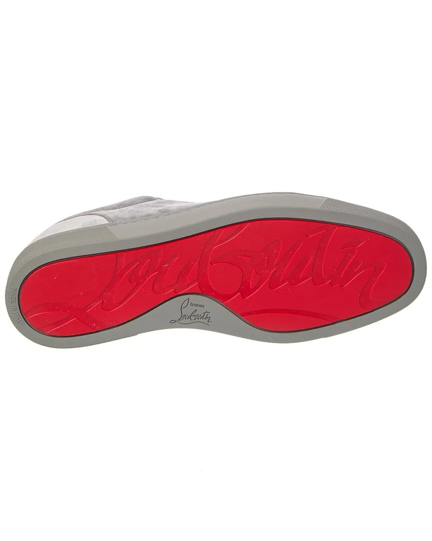 Christian Louboutin Louis Junior Suede Sneaker