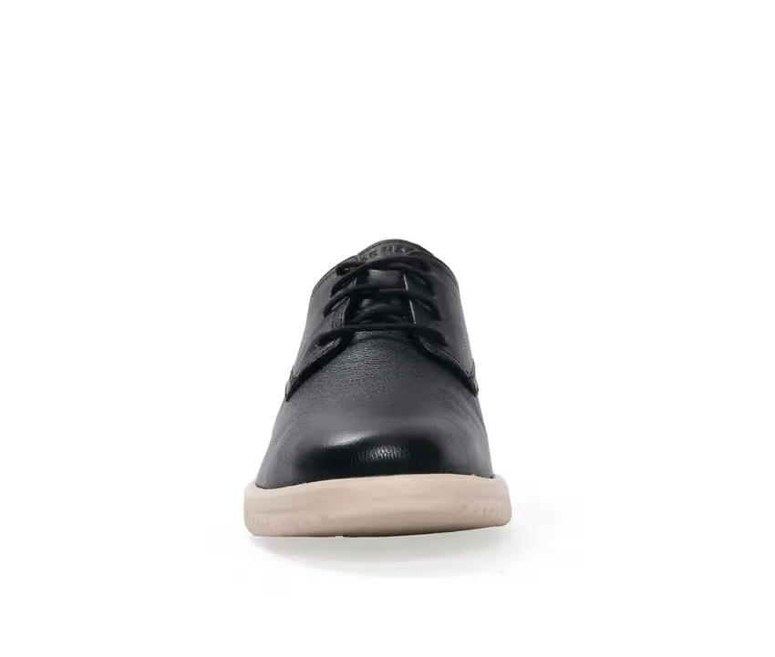 Cole Haan Grand Oxford Men's 11.5 Black Leather Plain Toe Dress Shoes ZPO1735