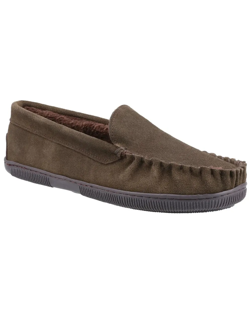 Cotswold Mens Sodbury Moccasin Slippers