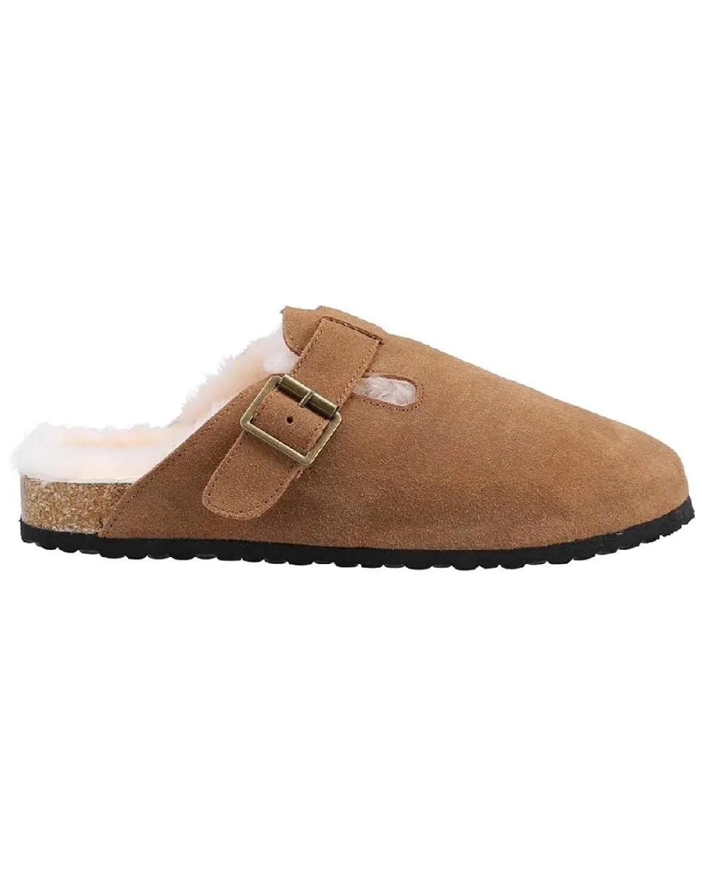 Cotswold Womens Ruspidge Sheepskin Mule Slippers