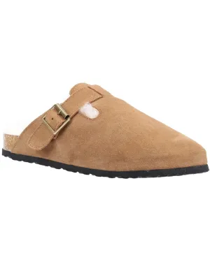 Cotswold Womens Ruspidge Sheepskin Mule Slippers