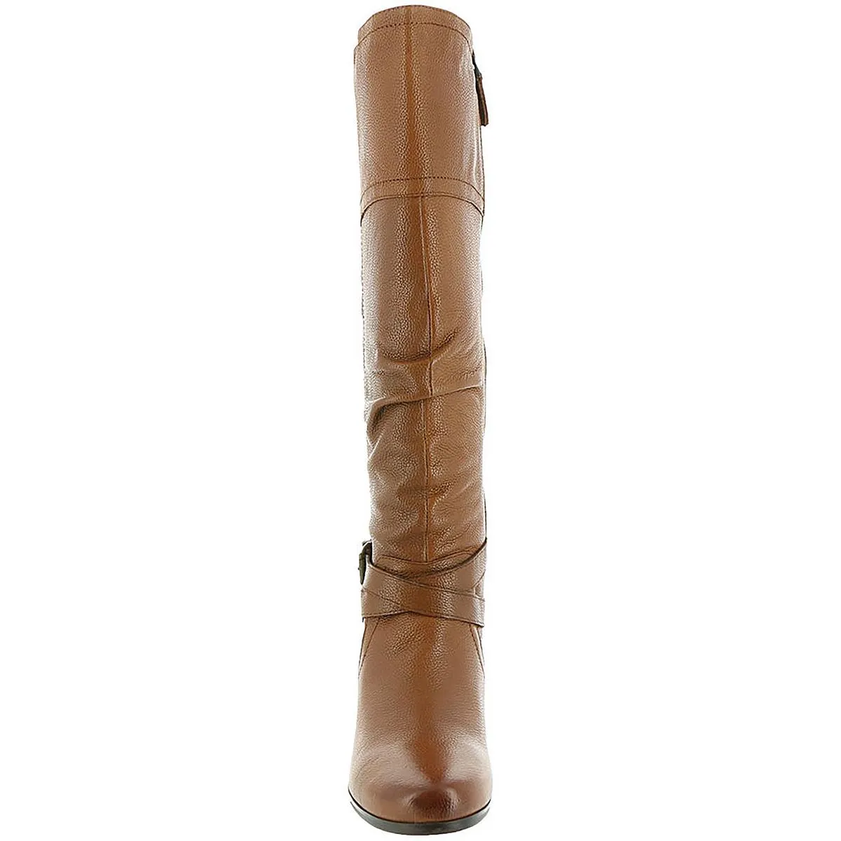 Dakota Womens Leather Knee-High Riding Boots