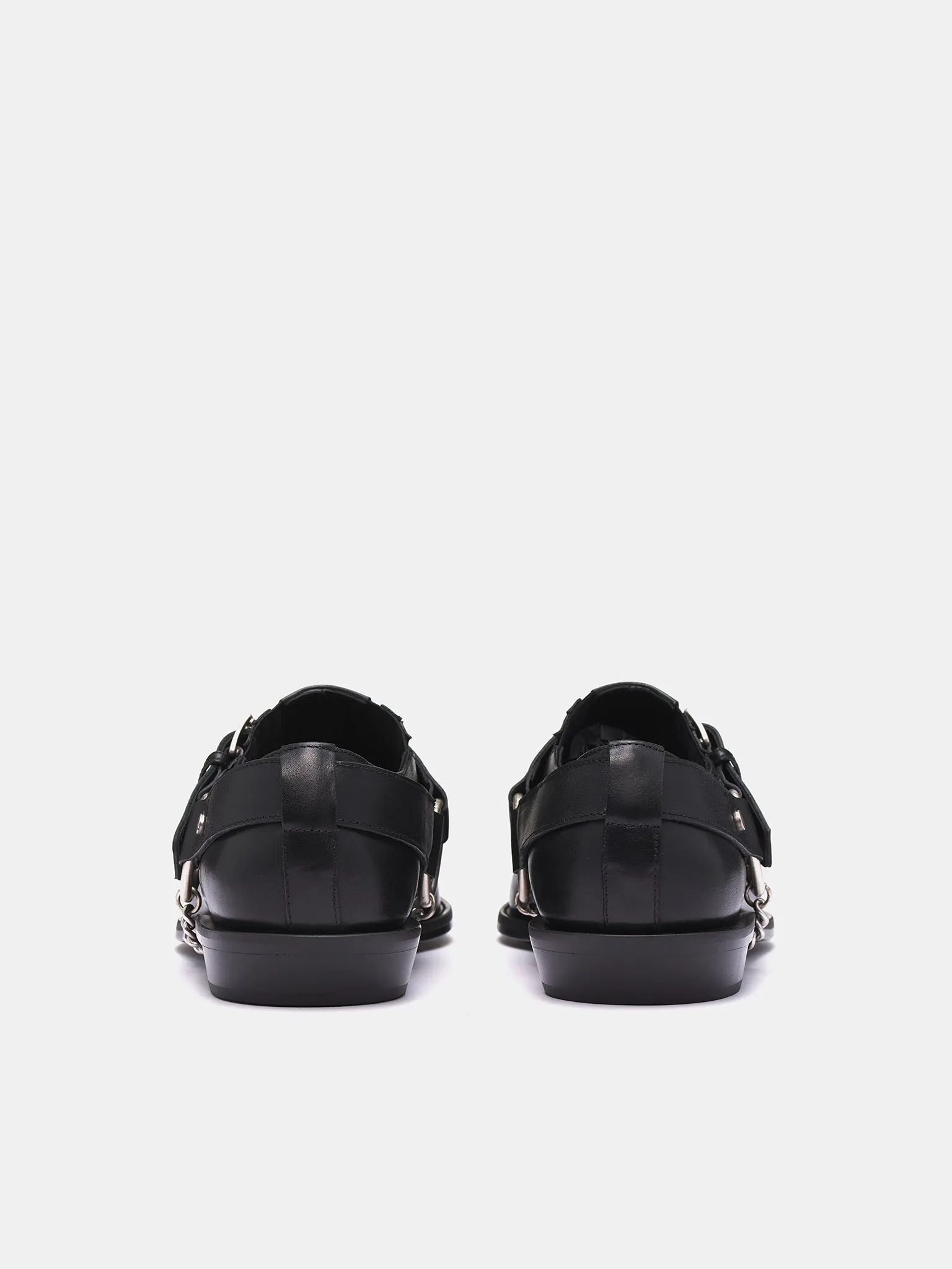 Danby Pointy Cowboy Boots (B0012914-LT164-BLACK)