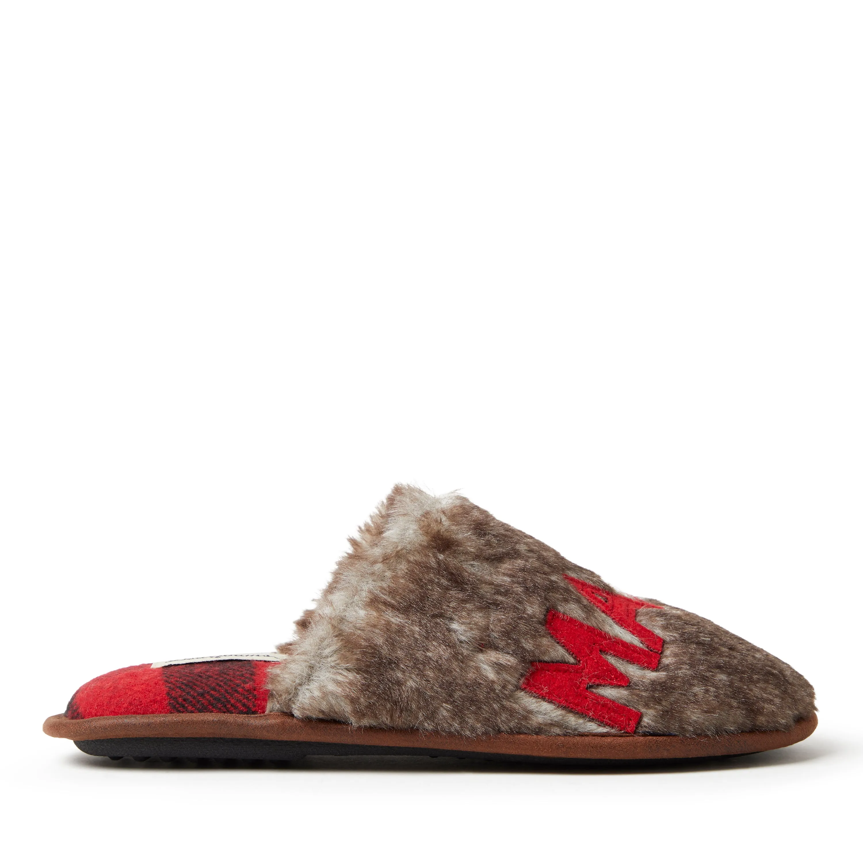 Dearfoams Women's Furry Mama Bear Scuff