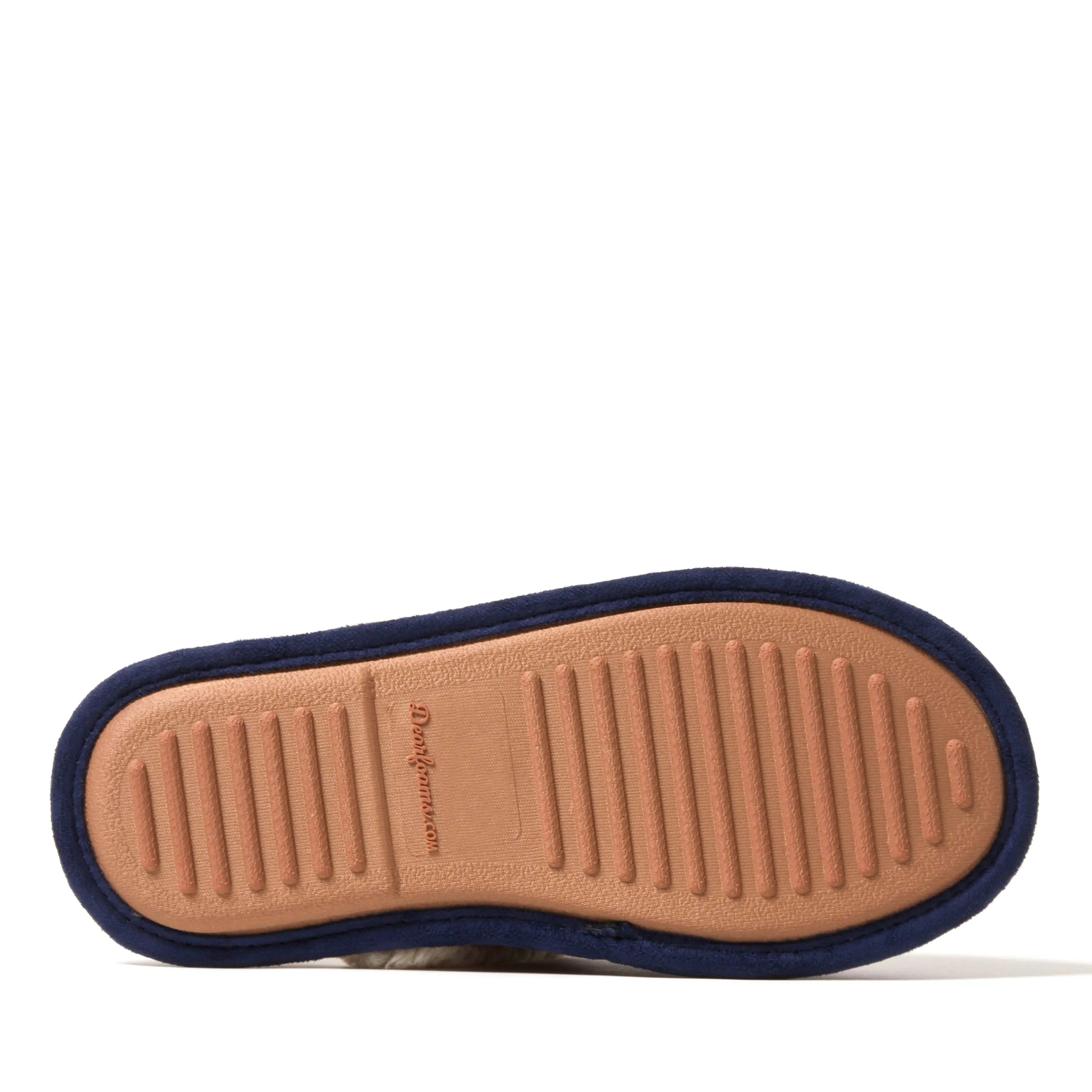 Dearfoams Women's Mama Bear Plaid Scuff Slipper