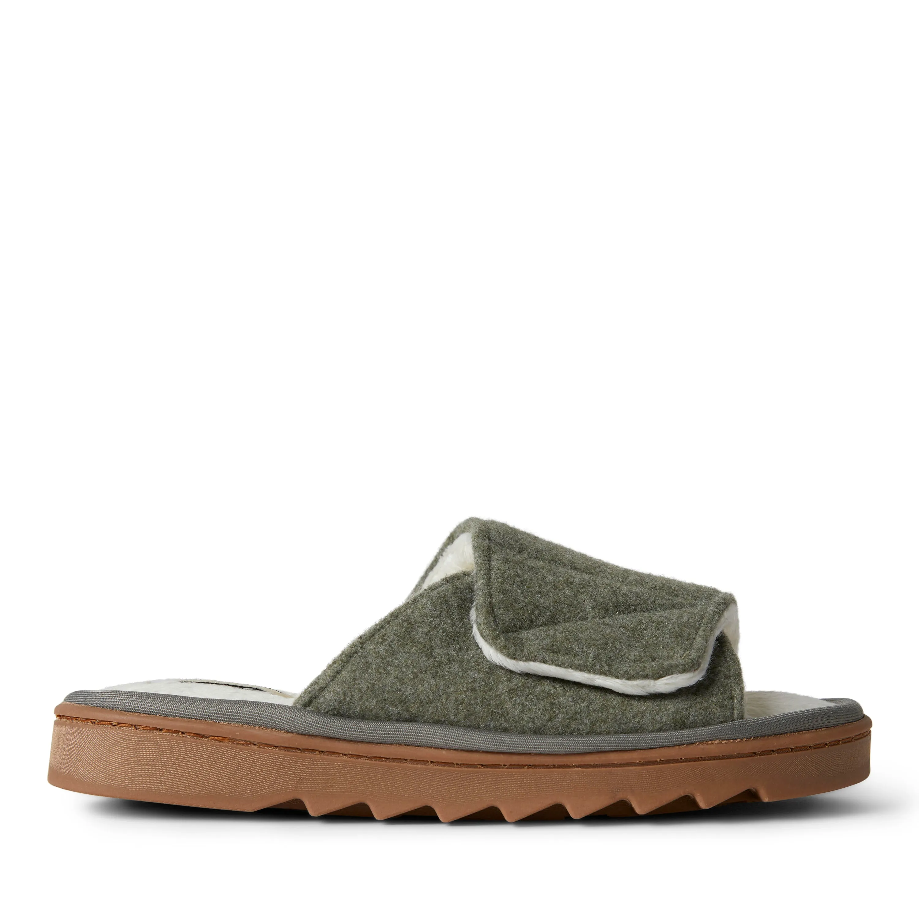 Dearfoams Womens Norma Wool Slide