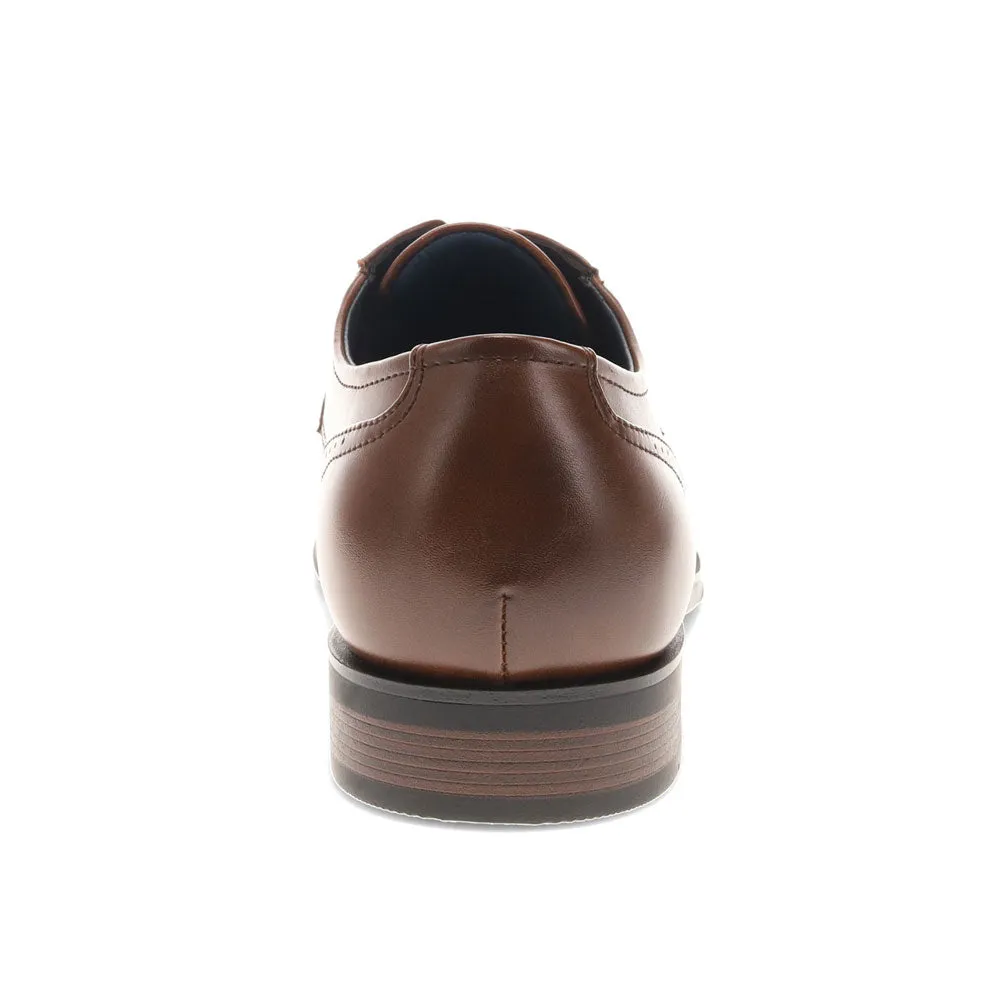 Dockers Mens Echo Synthetic Leather Cap Toe Dress Oxford Lace Up Shoe