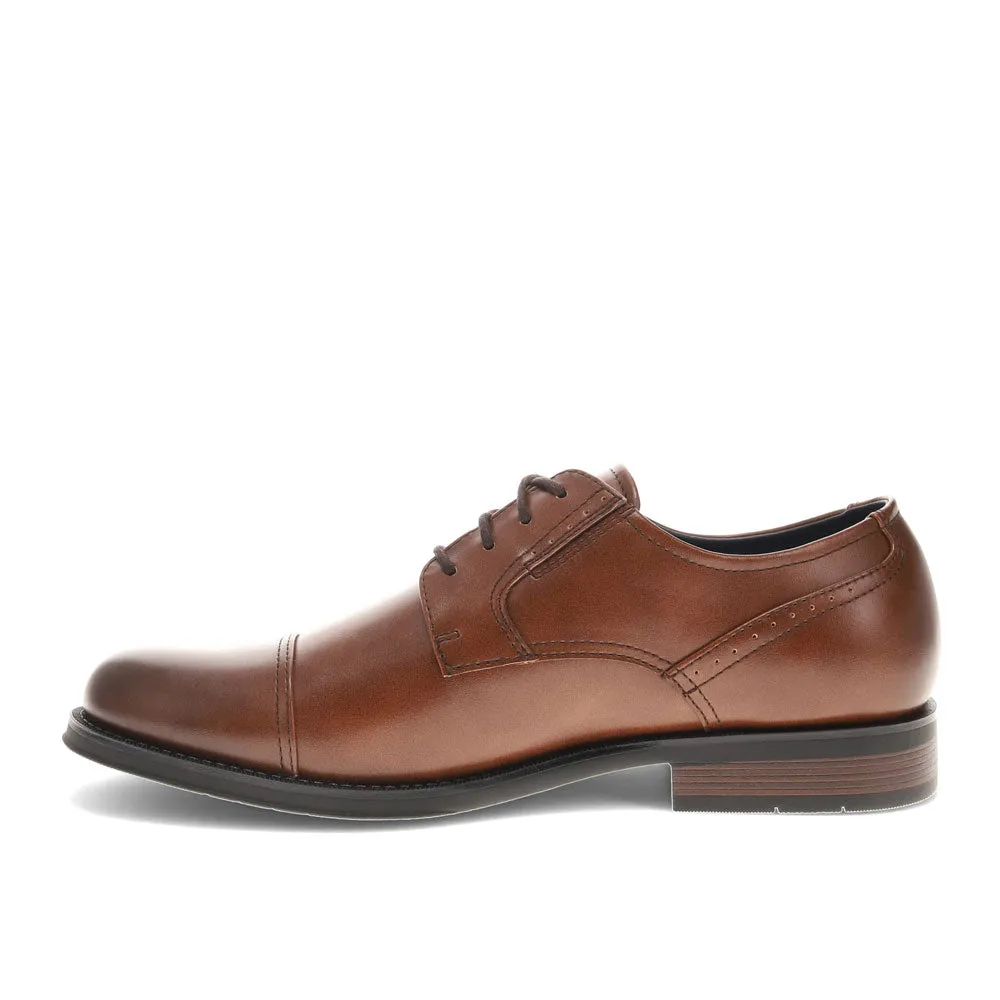 Dockers Mens Echo Synthetic Leather Cap Toe Dress Oxford Lace Up Shoe