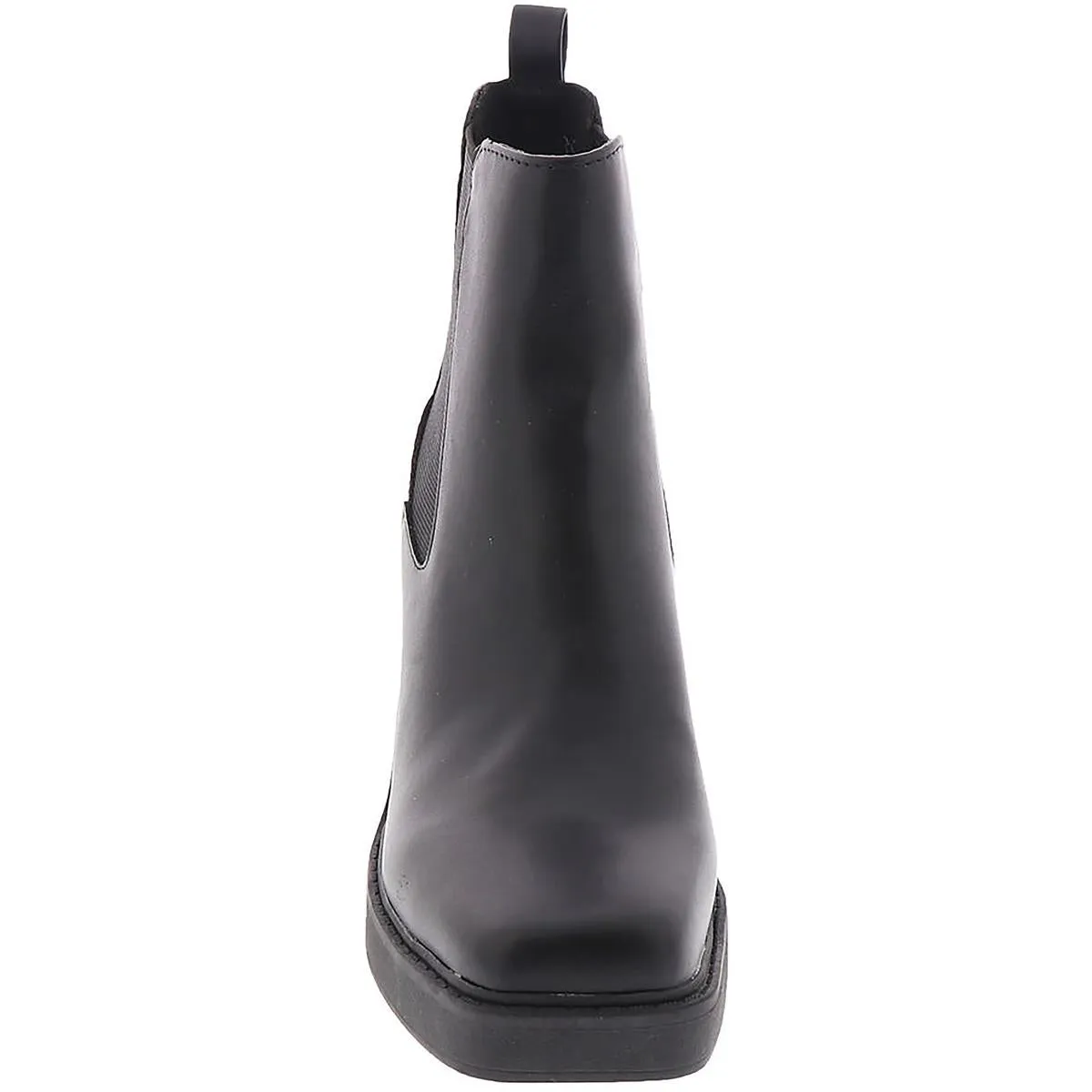 Dru Womens Faux Leather Booties Chelsea Boots