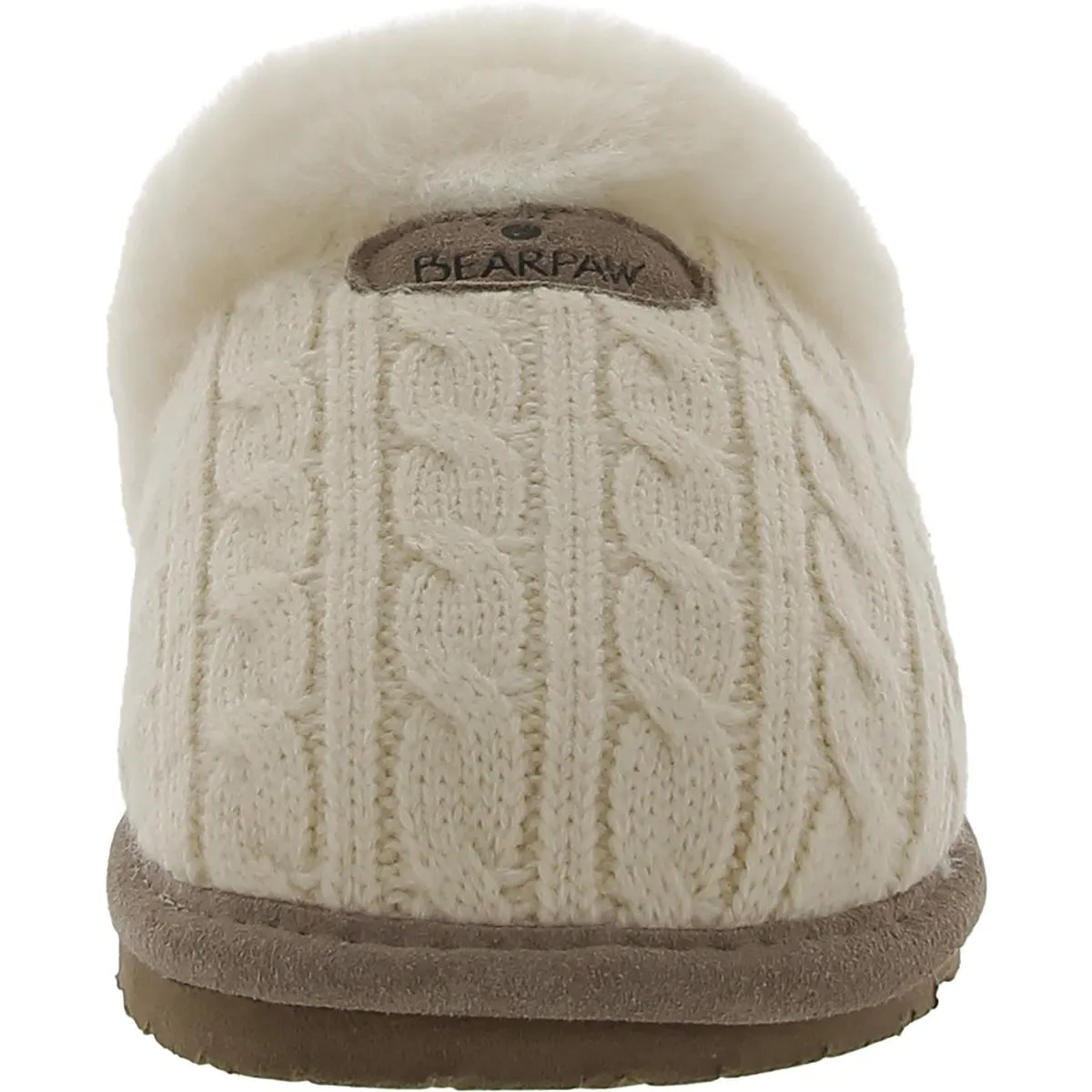 Effie Womens Boucle Sheepskin Mule Slippers