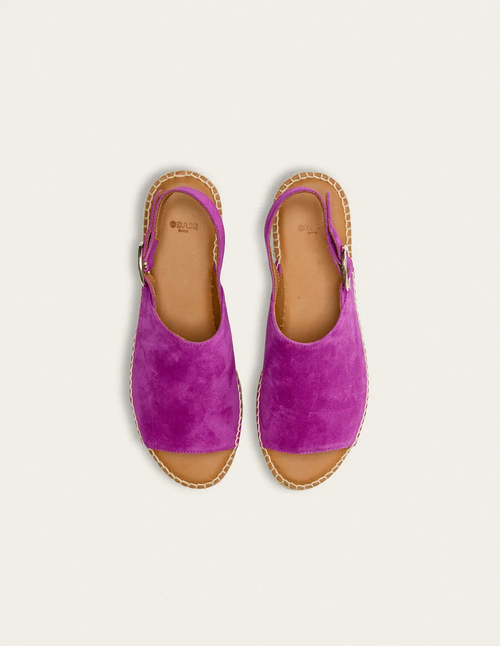 Espadrilles Maya - Suède magenta