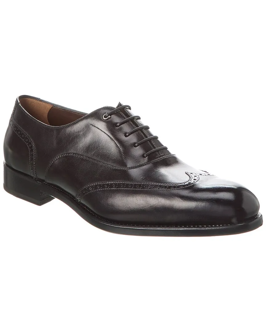 Ferragamo Leather Dress Shoe