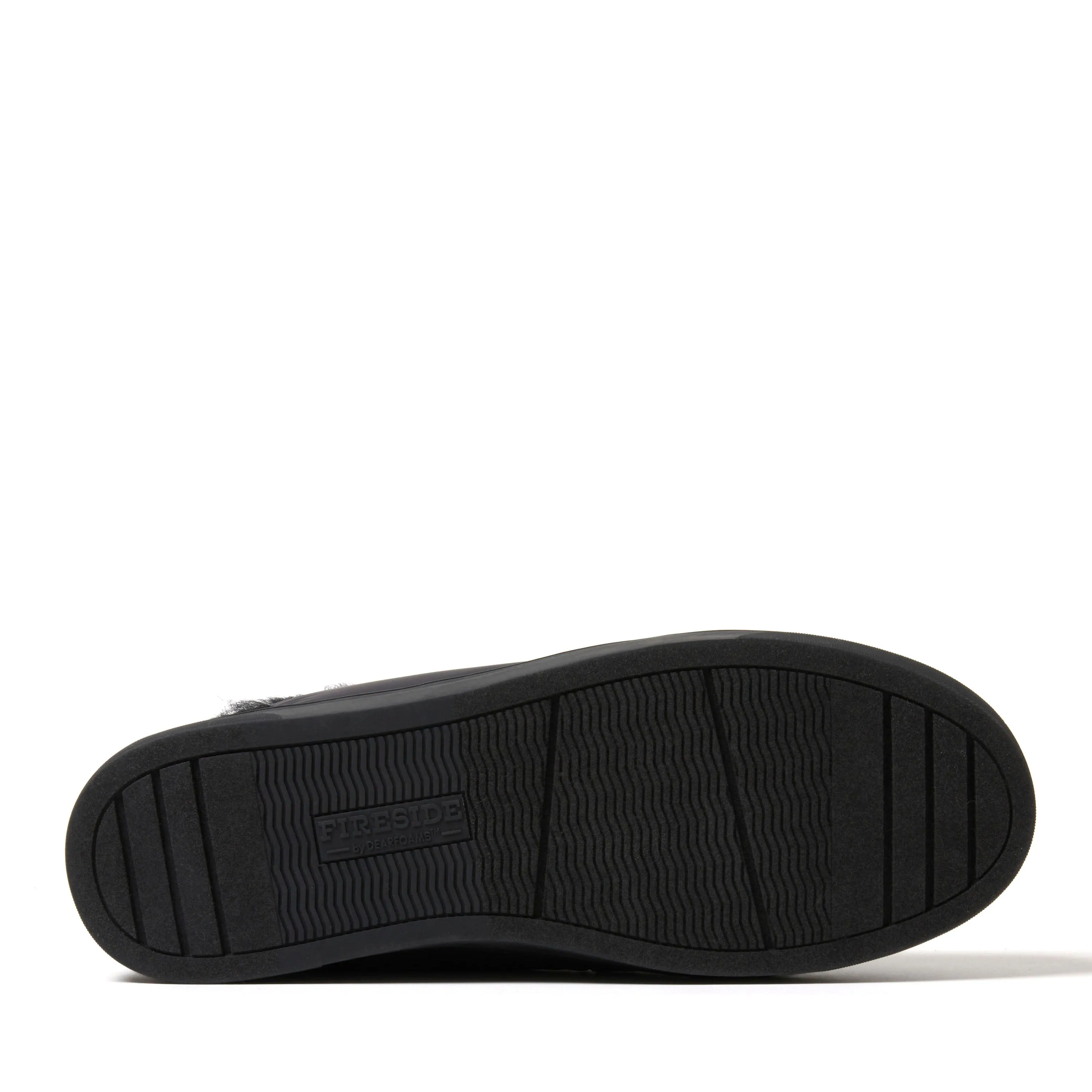 Fireside by Dearfoams Men's Shearling Warm Up Bootie