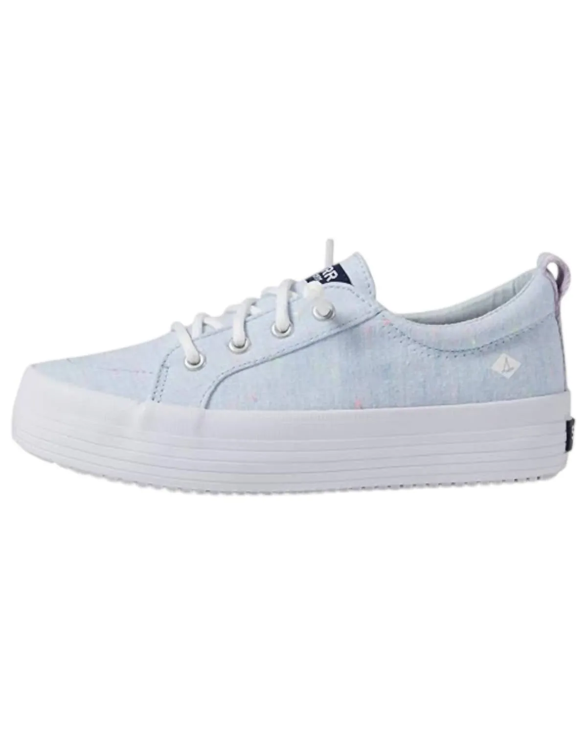 Girl's Crest Vibe Platform Sneakers In Blue