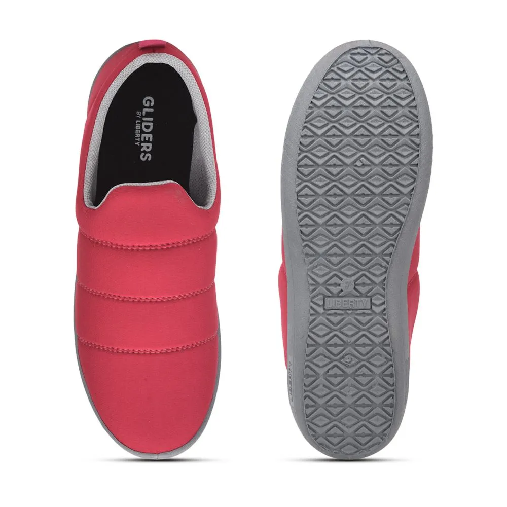 Gliders (Pink) Casual Slip on Shoes For Ladies Harvey-30 By Liberty