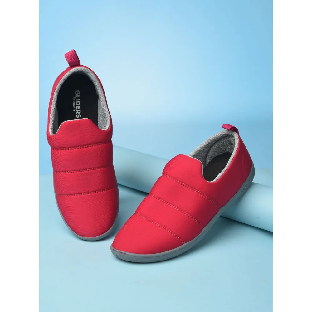 Gliders (Pink) Casual Slip on Shoes For Ladies Harvey-30 By Liberty