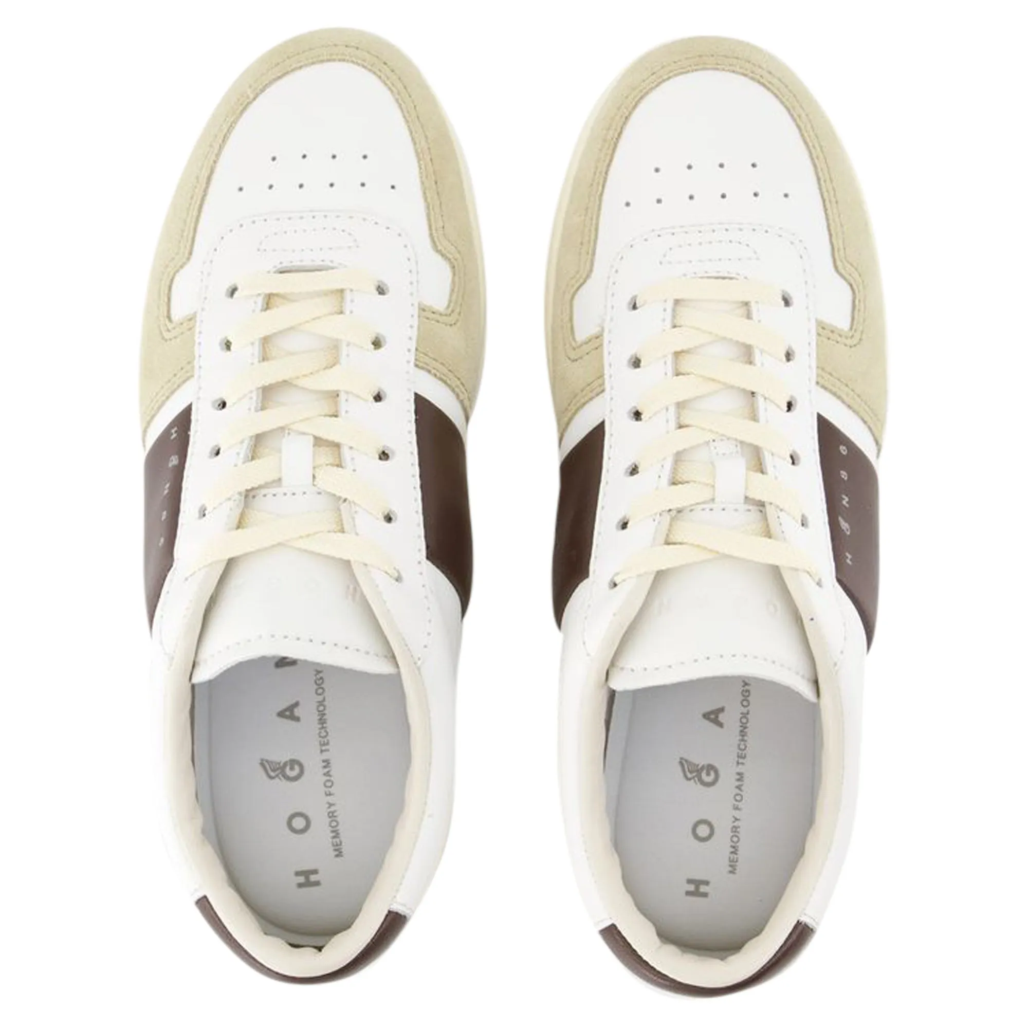 H668 Sneakers - Hogan - Leather - White