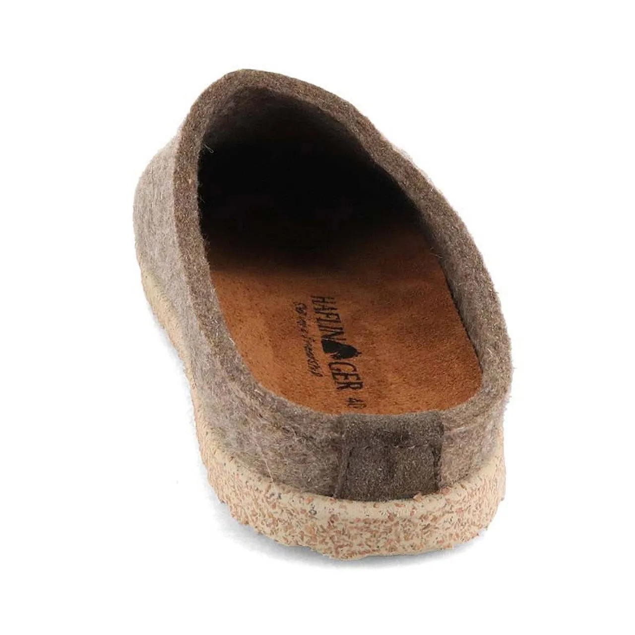 Haflinger Wool Felt Clogs - Manhattan - Taupe (Adults 36-42) *Pre-order