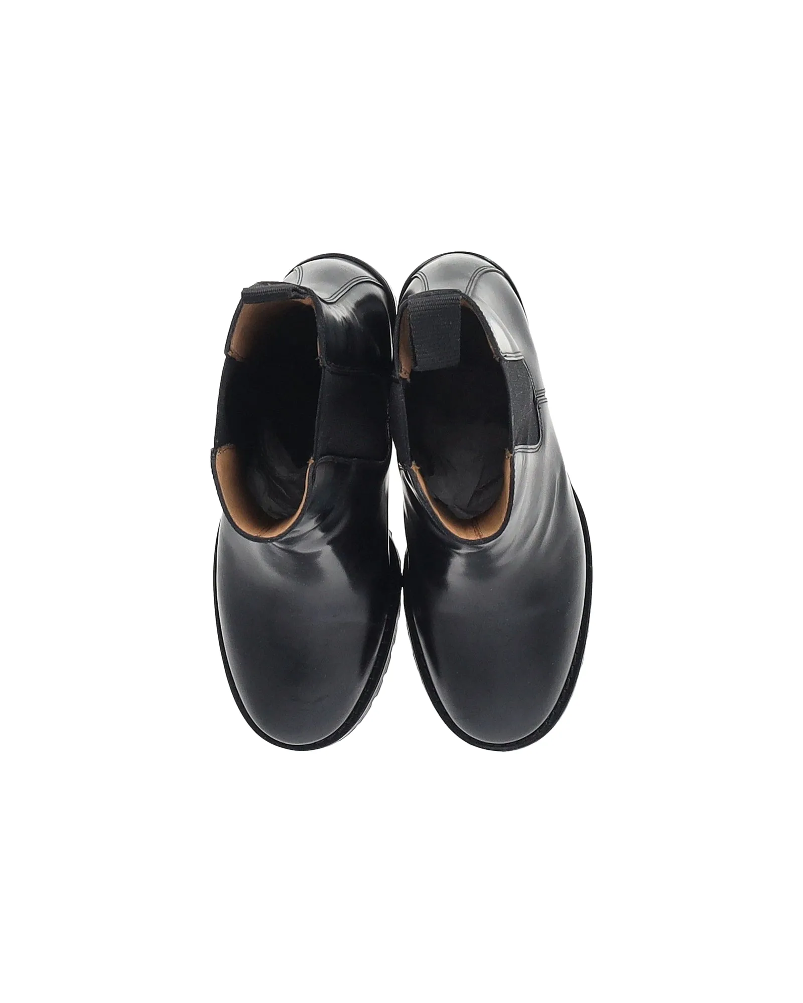 Isabel Marant Deline Ankle Boots in Black Leather