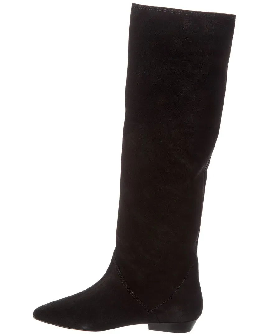 Isabel Marant Sayla Suede Knee-High Boot
