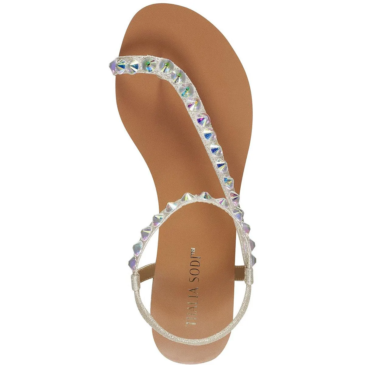 Izabel Womens Open Toe Slip On Wedge Sandals