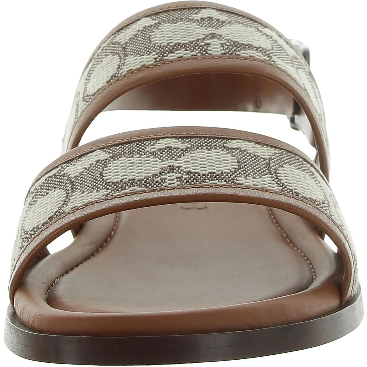 JLN Sig Two Mens Leather Logo Fisherman Sandals