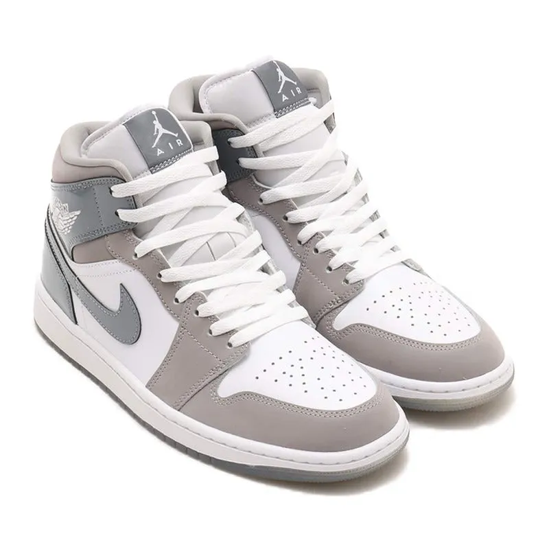 Jordan 1 Mid SE White Medium Grey Cool Grey