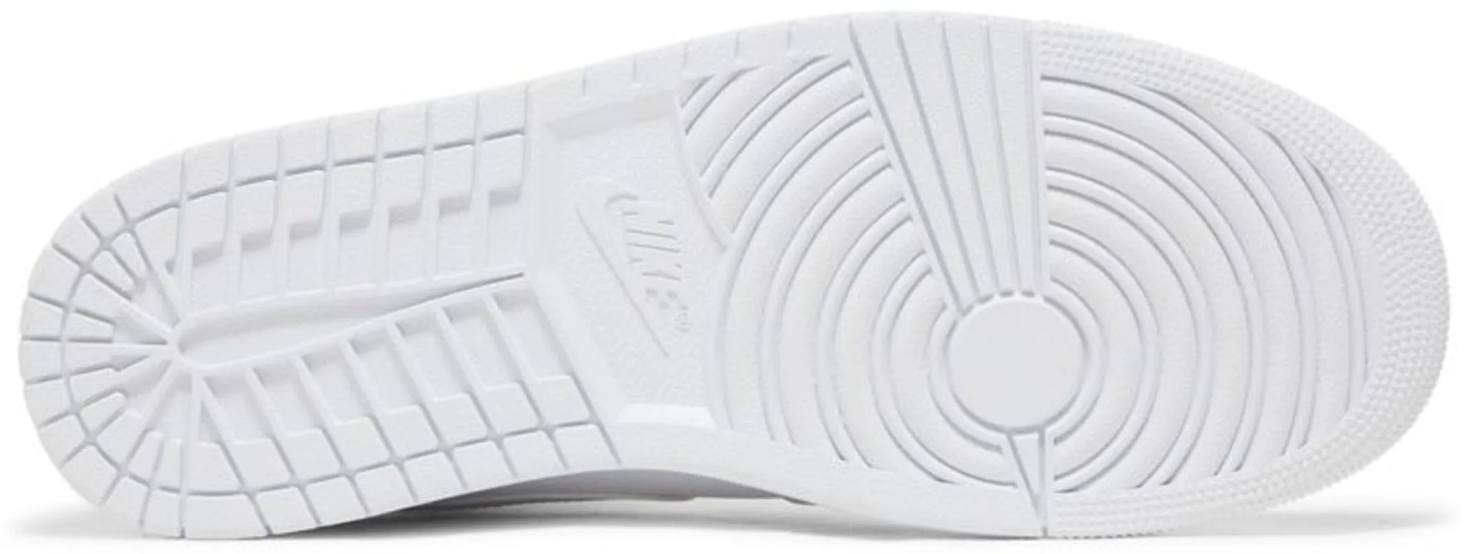 Jordan 1 Mid Triple White