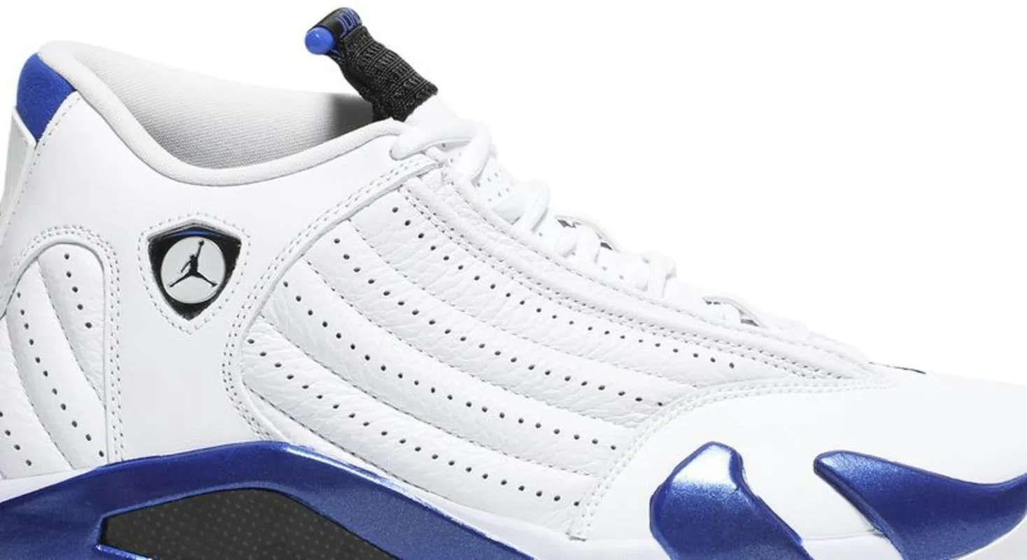 Jordan 14 Retro White Hyper Royal
