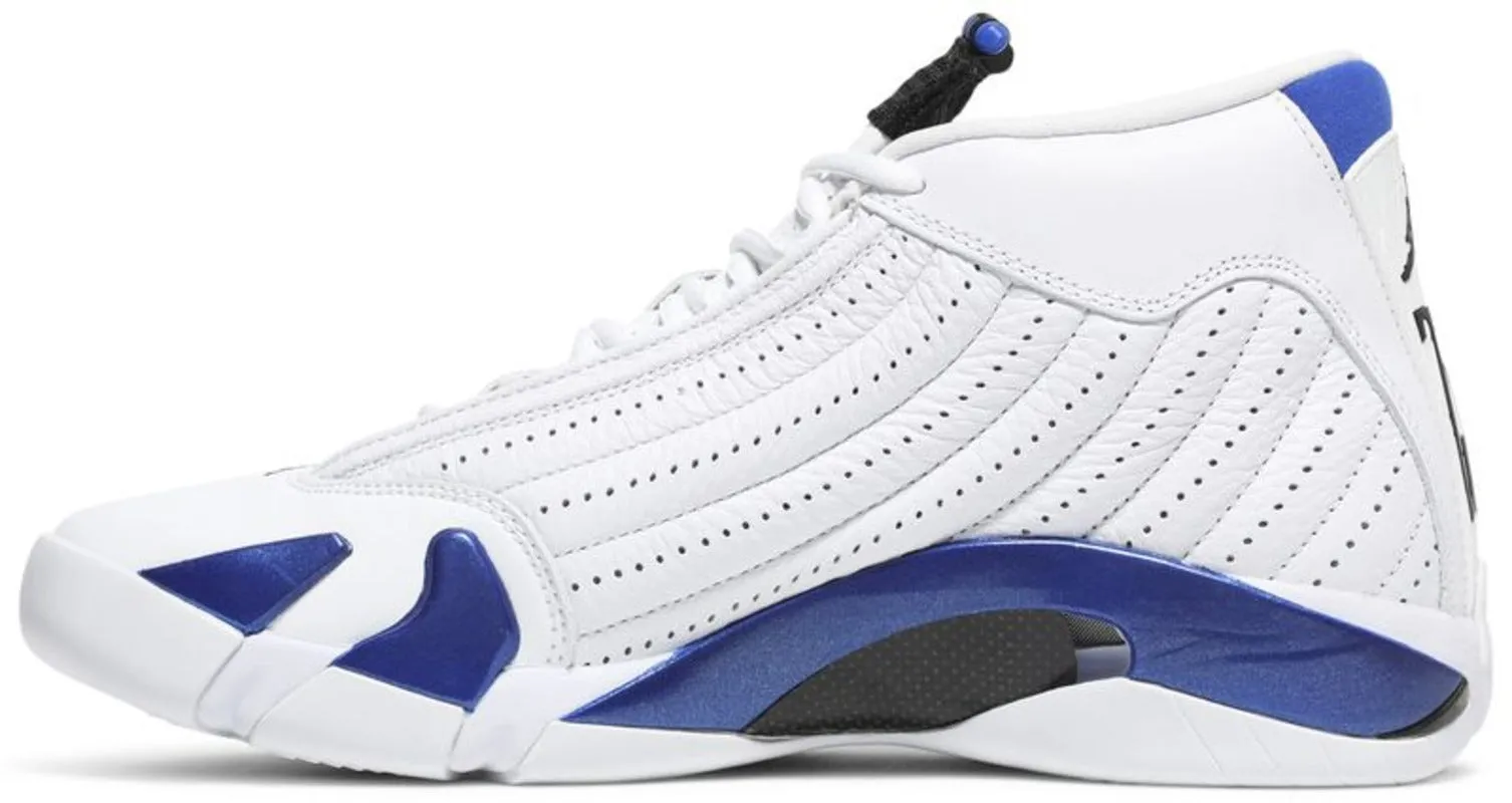 Jordan 14 Retro White Hyper Royal