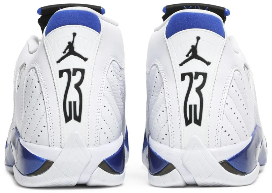 Jordan 14 Retro White Hyper Royal
