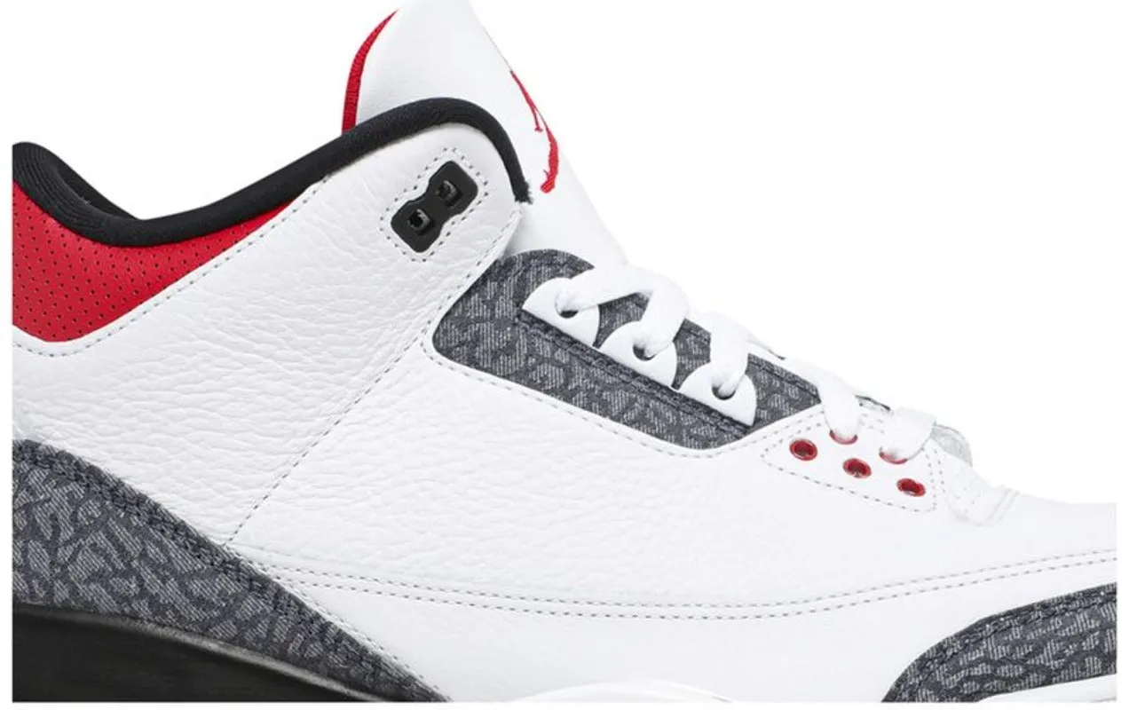 Jordan 3 Retro SE Fire Red Denim (2020)