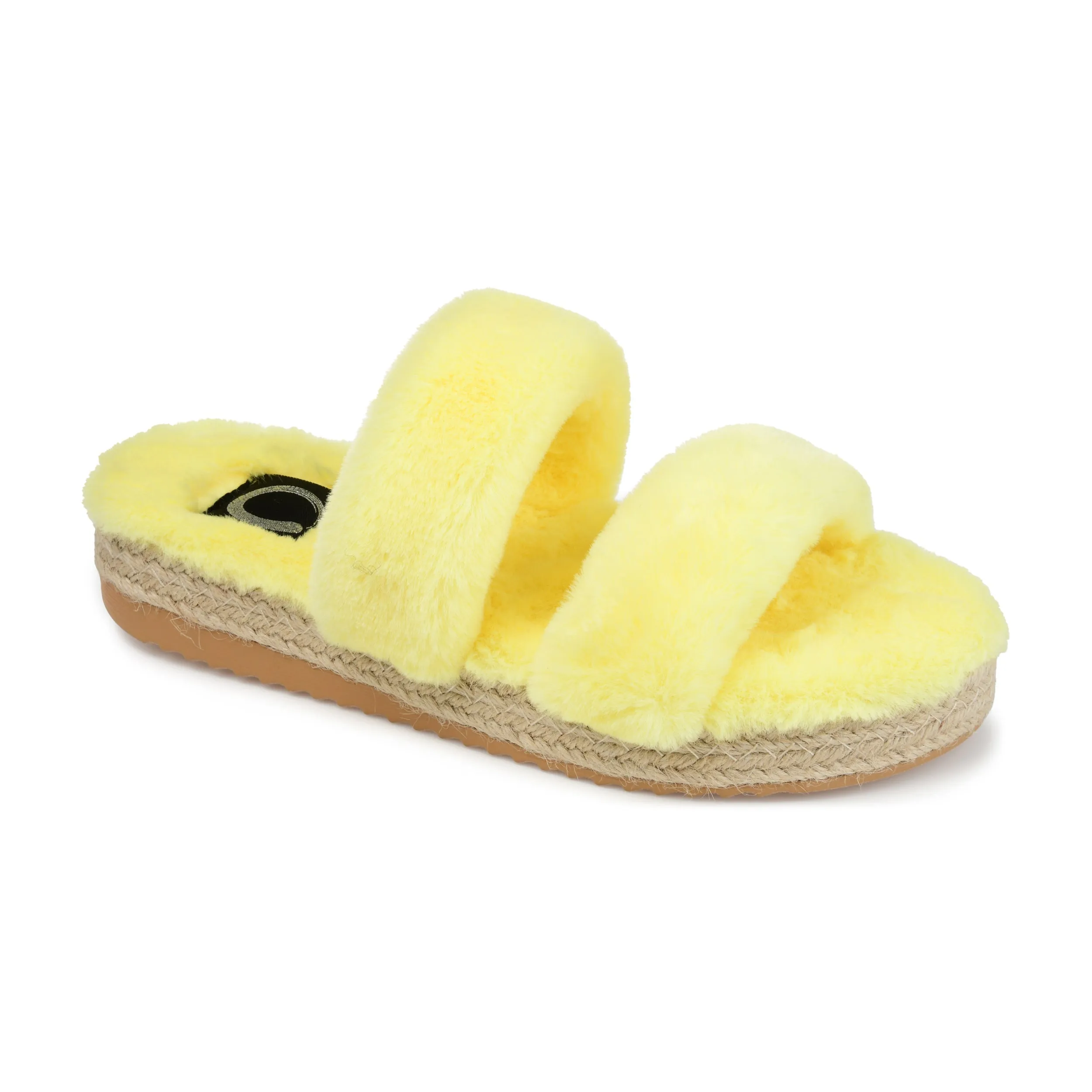 Journee Collection Women's Faux Fur Relaxx Slipper