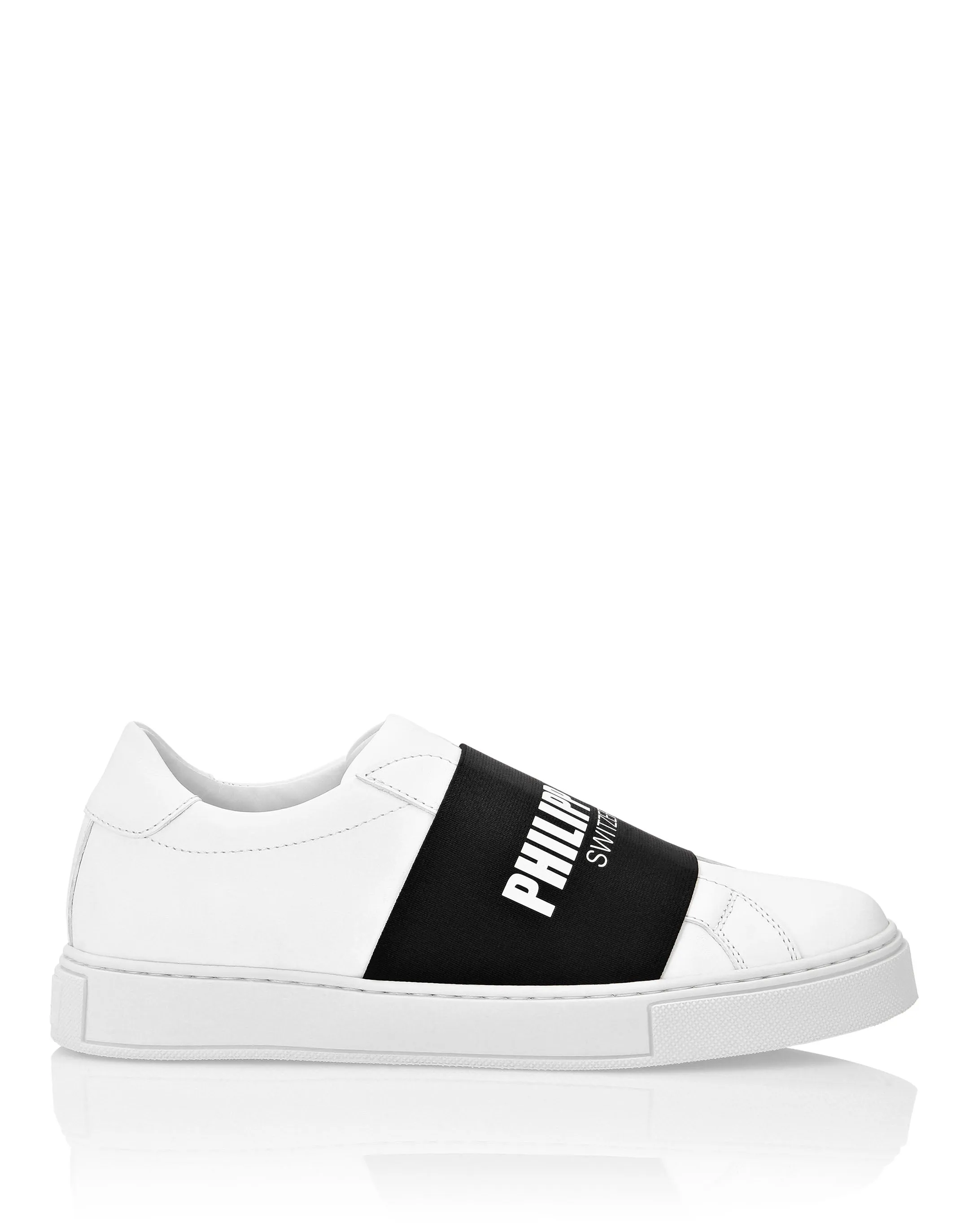 Leather Lo-Top Sneakers Philipp Plein TM