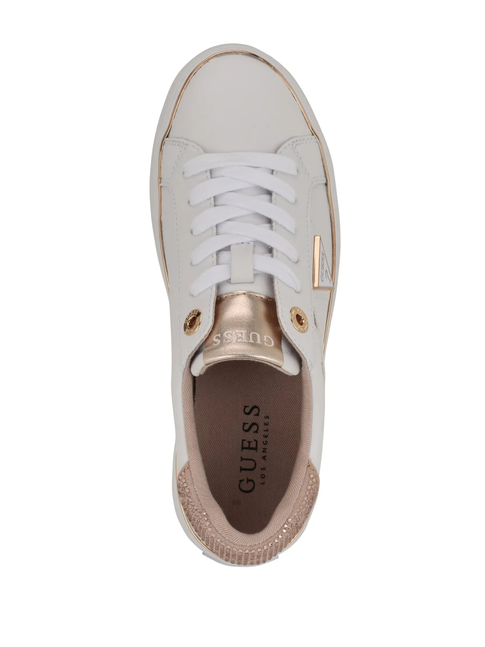 Lins Rhinestone Low-Top Sneakers