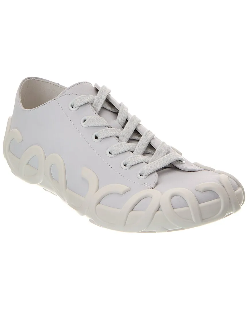Loewe Rise Lace-Up Leather Sneaker