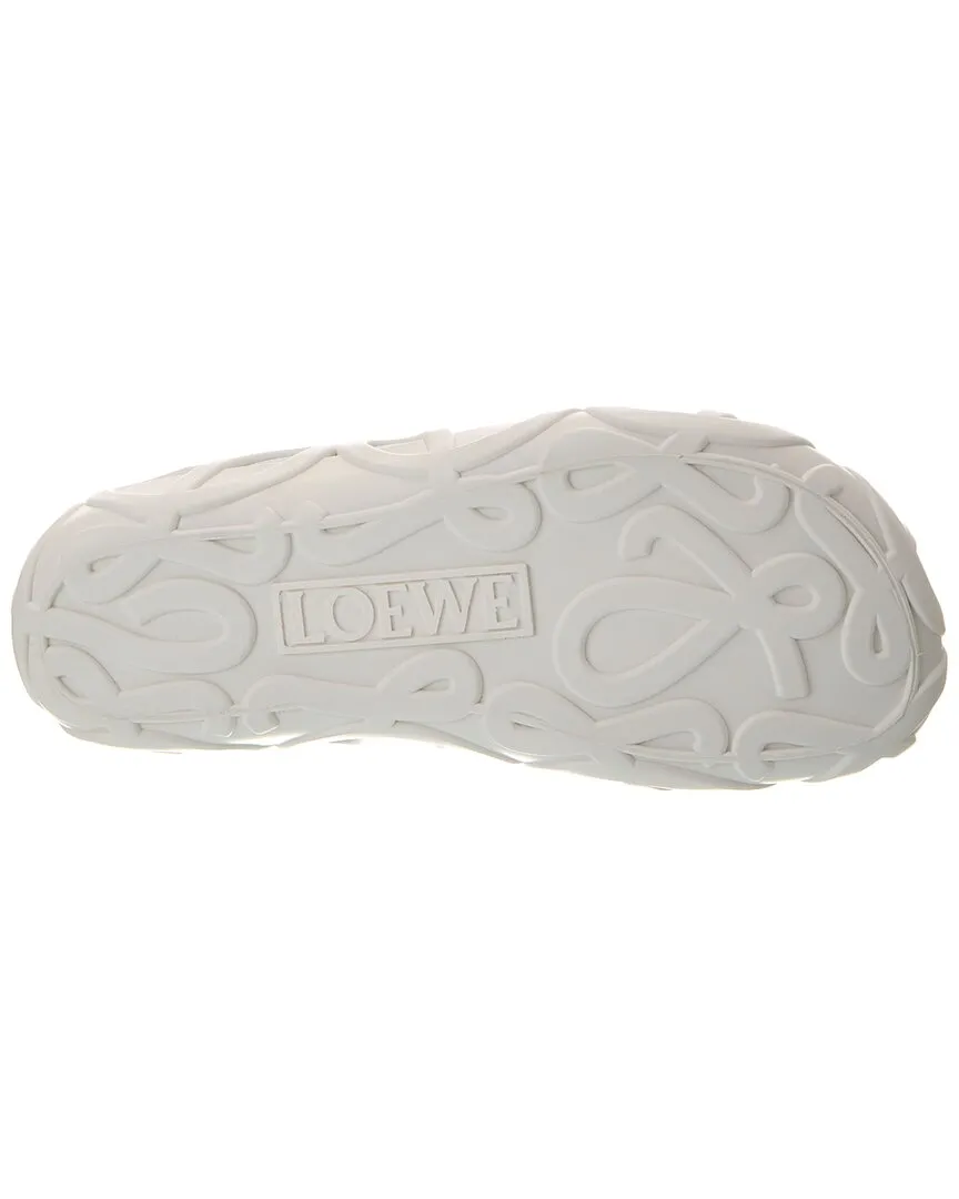 Loewe Rise Lace-Up Leather Sneaker